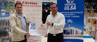 Comercial ULSA colabora con Cáritas Diocesana con medios materiales y humanos