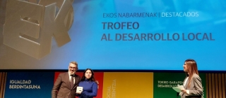 IZAR premia el desarrollo local en el Festival EKOS 