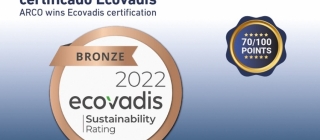 Arco obtiene la certificación EcoVadis gracias a su compromiso sostenible