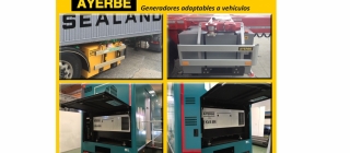 Nueva gama de Generadores adaptables a vehículos desarrollada por Ayerbe