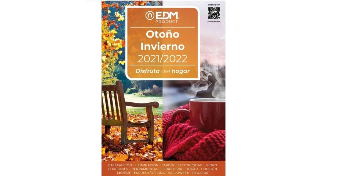 Nuevo folleto Elektro3-EDM Otoño-Invierno 2021-2022 con más de 1.200 productos