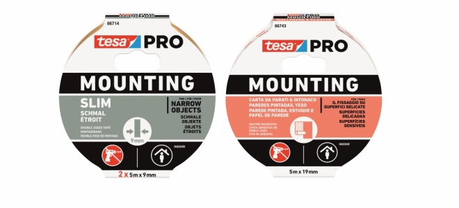 Nueva gama de cintas tesa Mounting PRO, una alternativa a clavos y tornillos