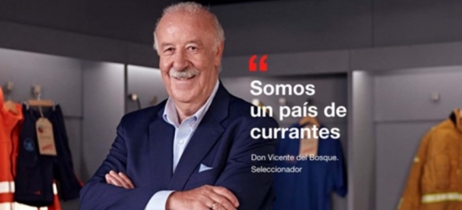 Panter ficha a Vicente del Bosque como embajador de la marca